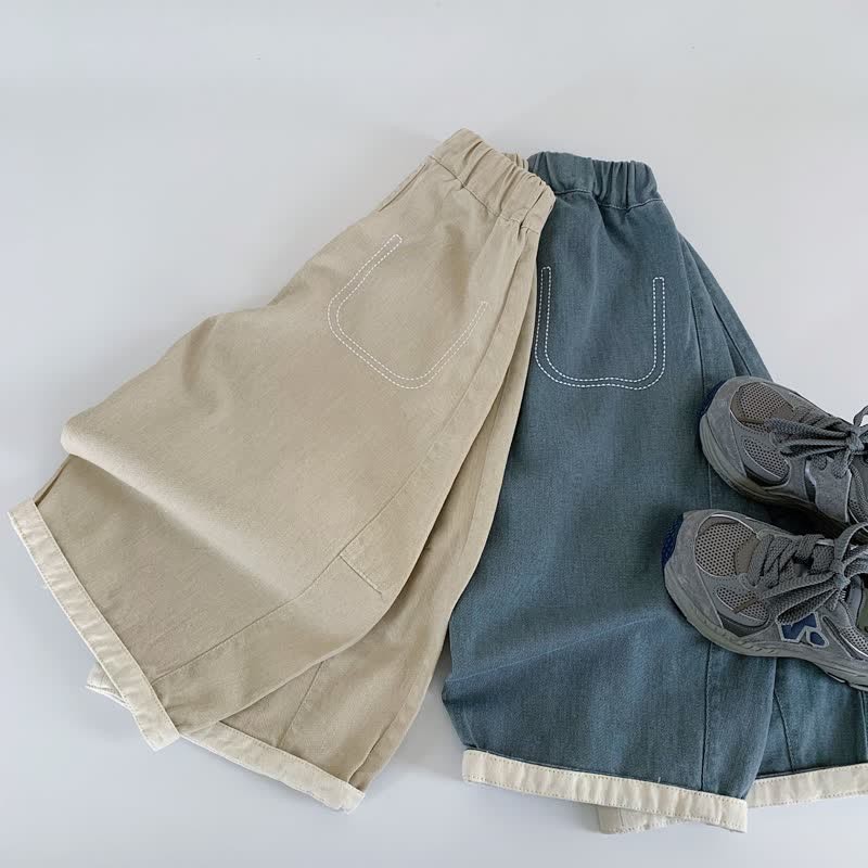 Toddler Minimalist Style Loose Pants - image 5