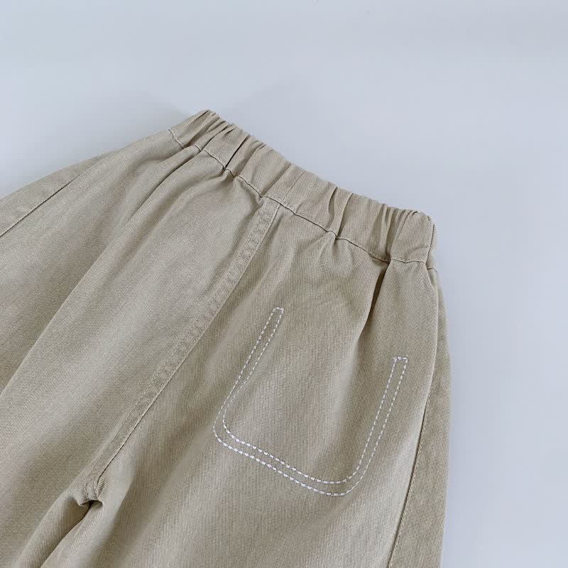 Toddler Minimalist Style Loose Pants - image 9