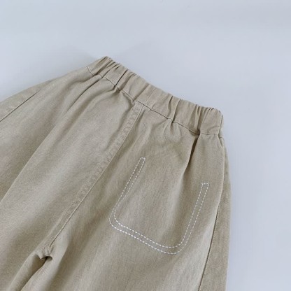 Toddler Minimalist Style Loose Pants - image 9