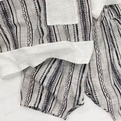 Toddler Cotton Striped Tee or Shorts - image 6