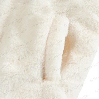 Toddler Solid Color Fleece Hooded Jacket - image 13