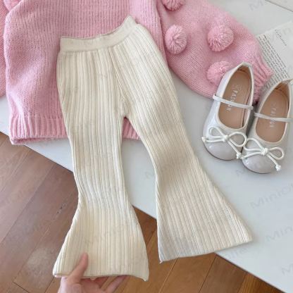 Toddler Girl Hairball Sweater or Bell-bottomed Pants - image 5