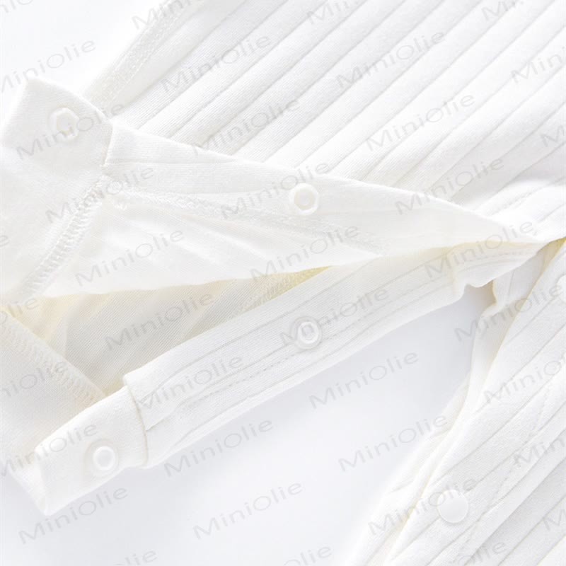  Baby Bear Patch Simple Soft Romper - image 8