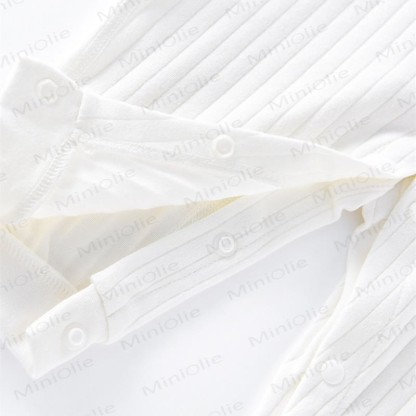  Baby Bear Patch Simple Soft Romper - image 8