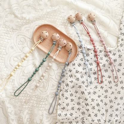 Baby Silicone Bear Pacifier Clip - image 4