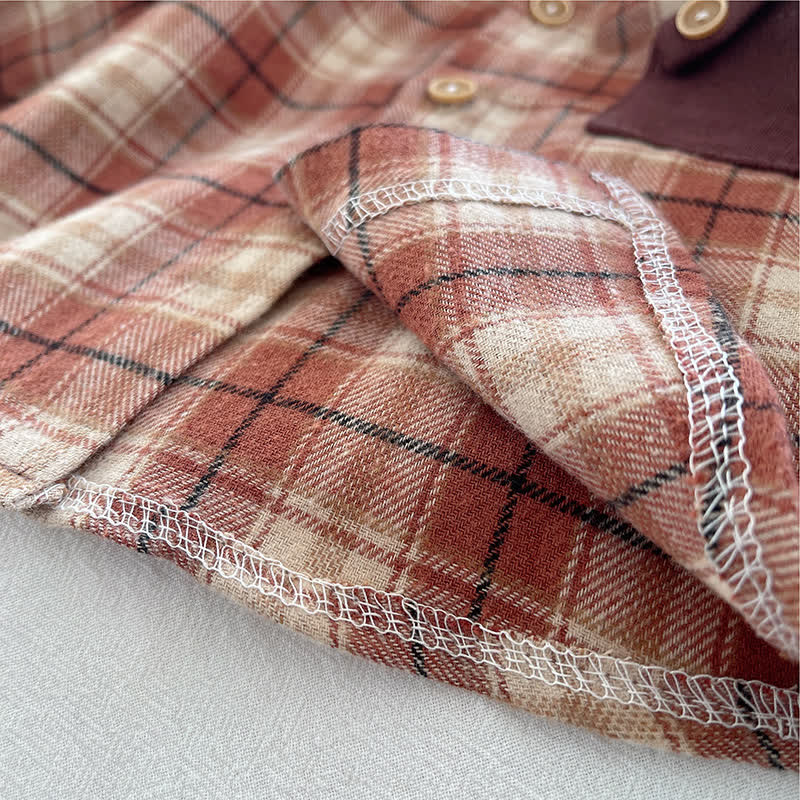 Baby Toddler Boy Plaid 2-piece Set - image 9