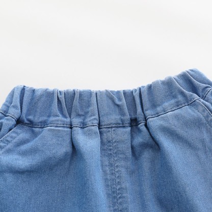 Baby 2-Piece Polo Vehicle Denim Set - image 15