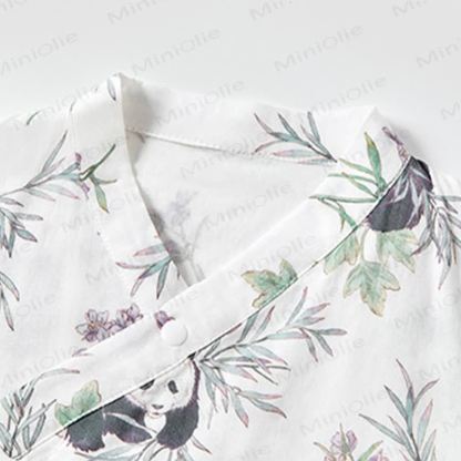 Baby Fruit Print Wrap Romper - image 6