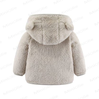 Baby Hooded Solid Color Outerwear - image 16