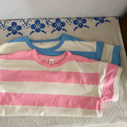 Kid Simple Striped Summer T-Shirt - image 3