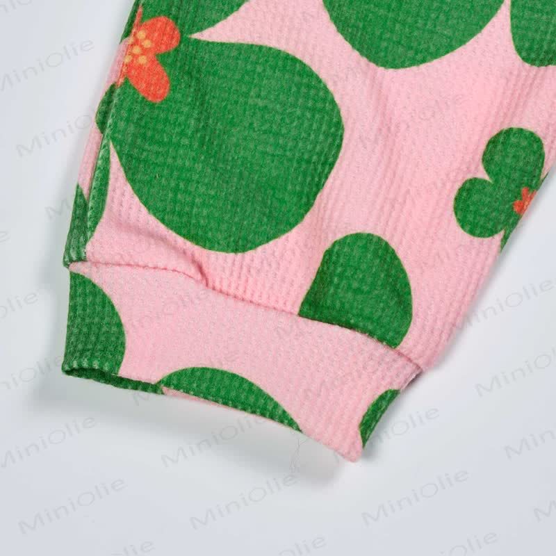 Baby Waffle Flower Pink 2-piece Set - image 6