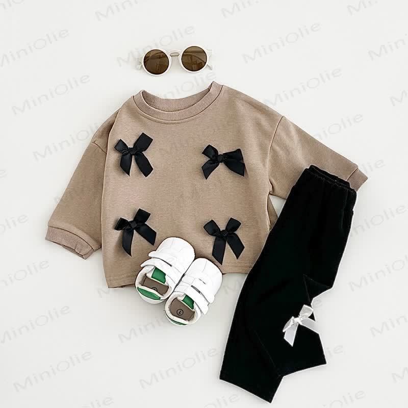 Baby 2-Piece Bow Lovely Casual Set - image 29