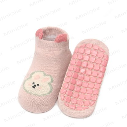 Baby Toddler Antislip Animal Soft Floor Socks - Pink - 3-5T - image 16