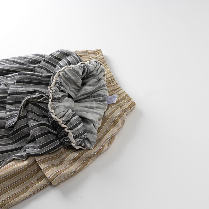 Toddler Vertical Striped Chic Design Pants - image 4