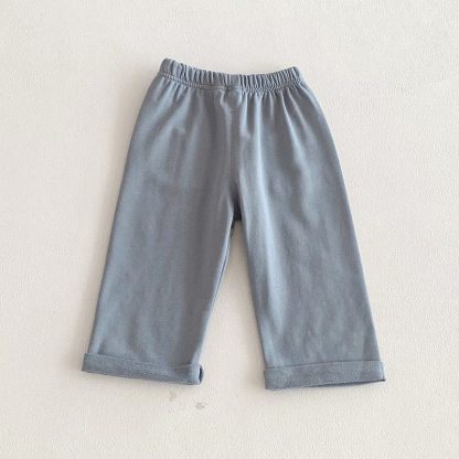 Baby Toddler Boy Solid Color/Stripe Pants - Blue - 3-5T - image 6
