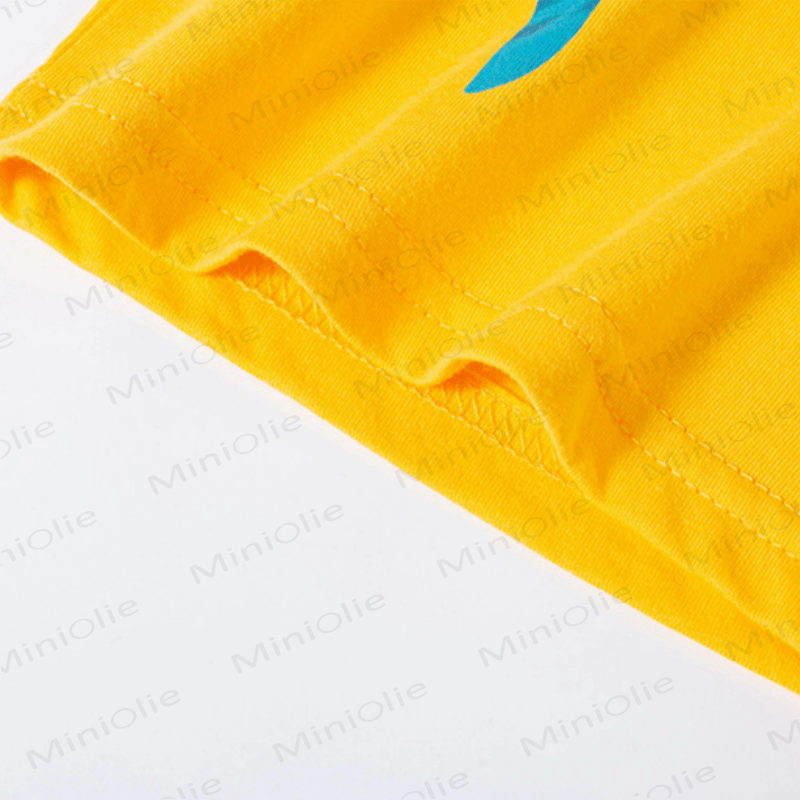 Kid Boy Cartoon Shark Printed T-Shirt - image 8