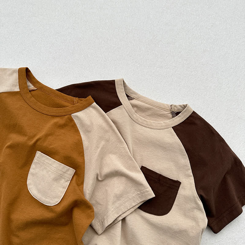 Toddler Contrast Color Raglan T-Shirt - image 6