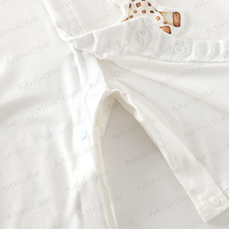 Baby Deer and Leaves Romper - image 6