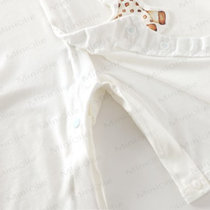 Baby Deer and Leaves Romper - image 6