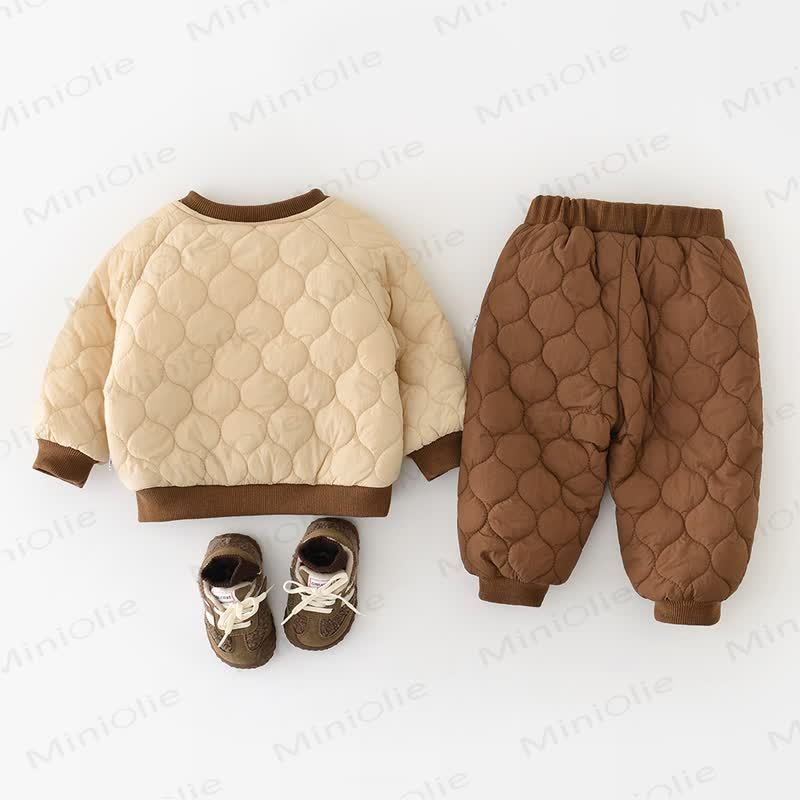 Baby Dog Fleece Lined 2-piece Set - image 4
