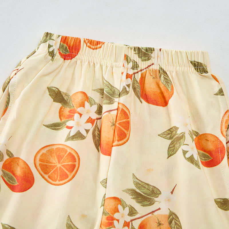 Baby Toddler Orange Sleeveless 2-piece Set - image 6