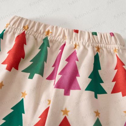 Baby 2-piece Christmas Tree Beige Set - image 5