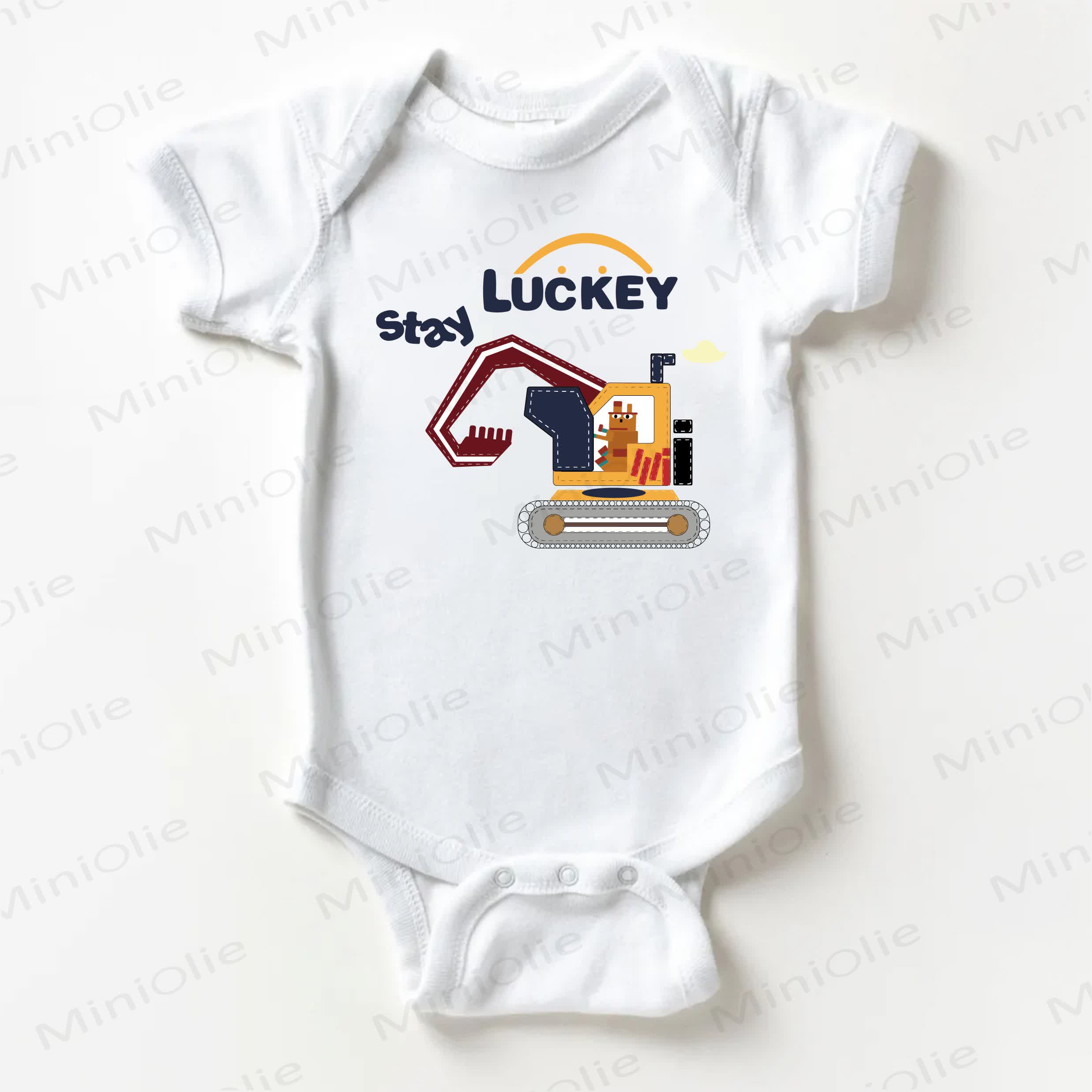 OUR FIRST MOTHER'S DAY AMELIA&MOMMY 2026 Baby Slogan Print White Bodysuit - White - 18-24M - image 1