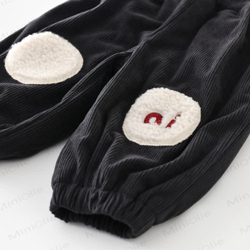 Baby Red Eyes Print Fleece Hoodie or Corduroy Pants - image 9
