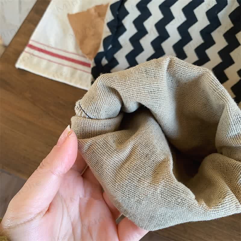 Toddler Wavy Grain Loose Black Pants - image 8