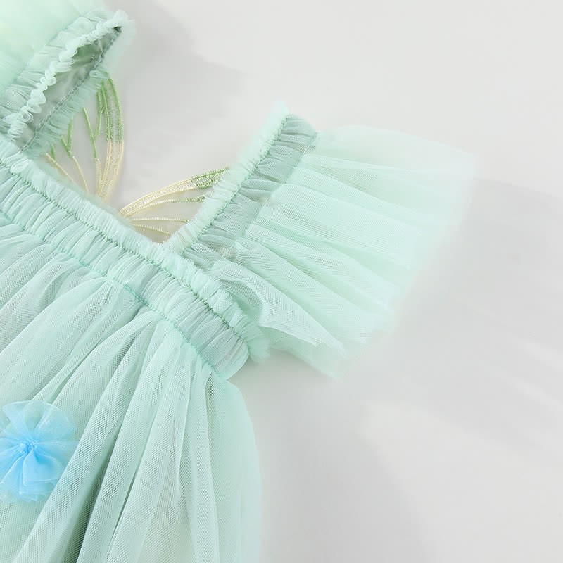 Toddler Butterfly Wings Tulle Dress - image 15
