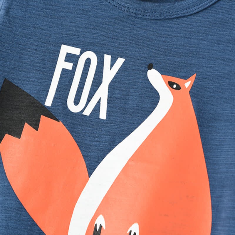 Toddler Boy Car Fox Fashion T-Shirt - image 12