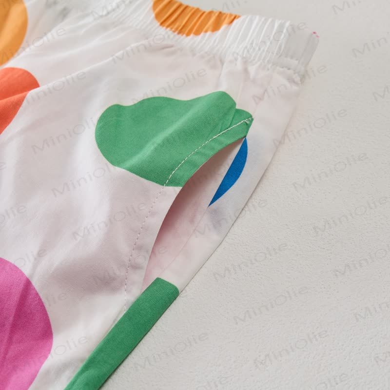 Baby Toddler Colorful Eggs Sleeveless 2-piece Set - image 6