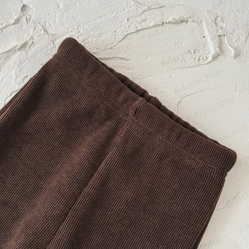 Baby Flower Knit Dark Brown 2-piece Set - image 14