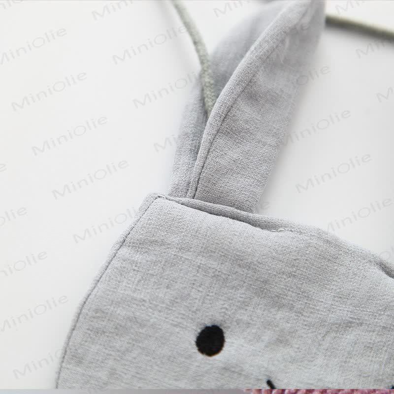 Baby Pompom Dress with Bunny Bag - image 3