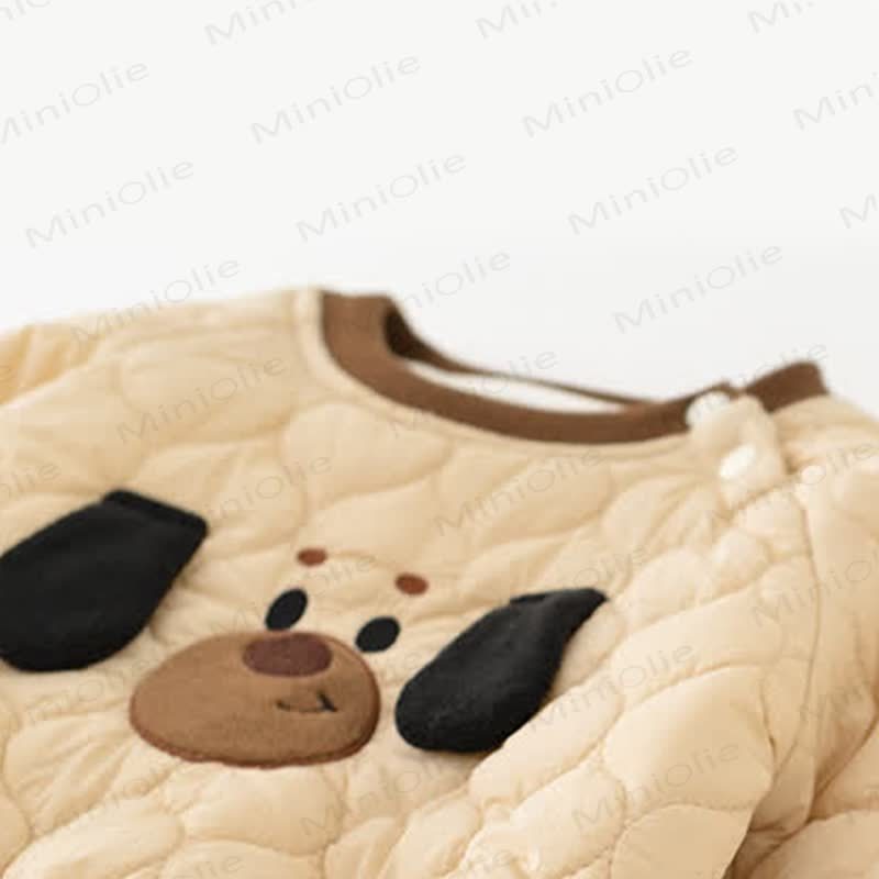 Baby Dog Fleece Lined 2-piece Set - image 6