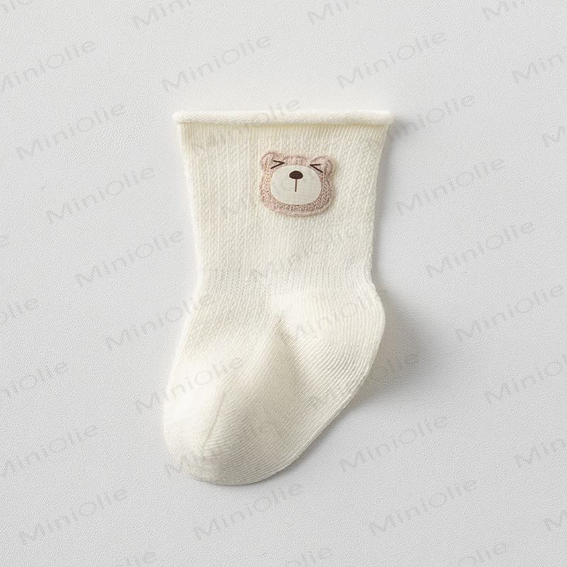 Baby Ice Cream Elephant Bunny Bear Socks - Bear - 1-3T - image 12