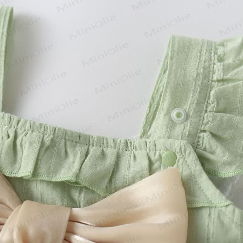 Baby Butterfly Bow Dress with Hat - image 4