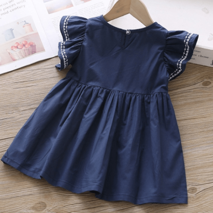 Toddler Bow Ruffled Trendy Dress - image 11