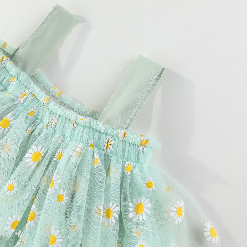 Toddler Daisy Tulle Layered Dress - image 24