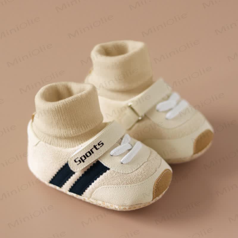 SPORTS Baby Socks Shoes - Black - 3-13M - image 3