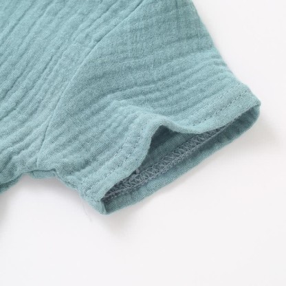 Body Toddler Solid Color Gauze T-Shirt - image 8