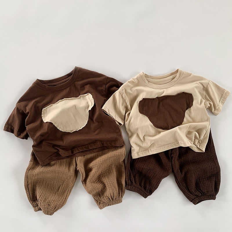 Kid Bear Shaped Patch T-Shirt - image 10