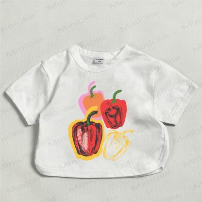 Baby White Bell Pepper T-shirt - White - 18-24M - image 1