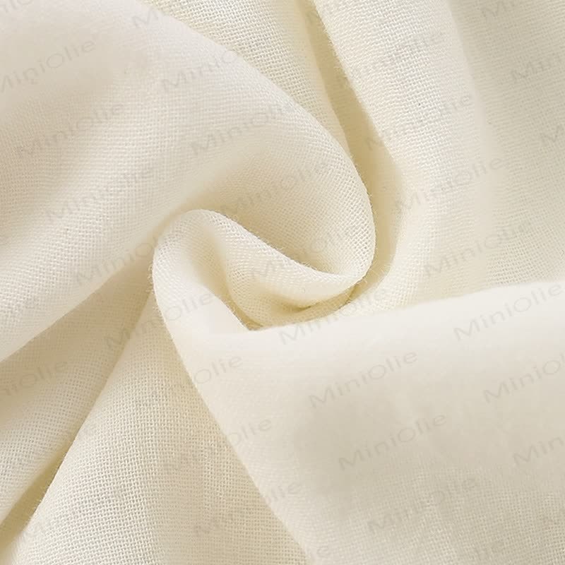 Toddler Solid Color White Princess Dress - image 7