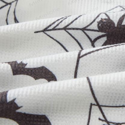 Baby Bat Spider Web Print Waffle 2-piece Set - image 7