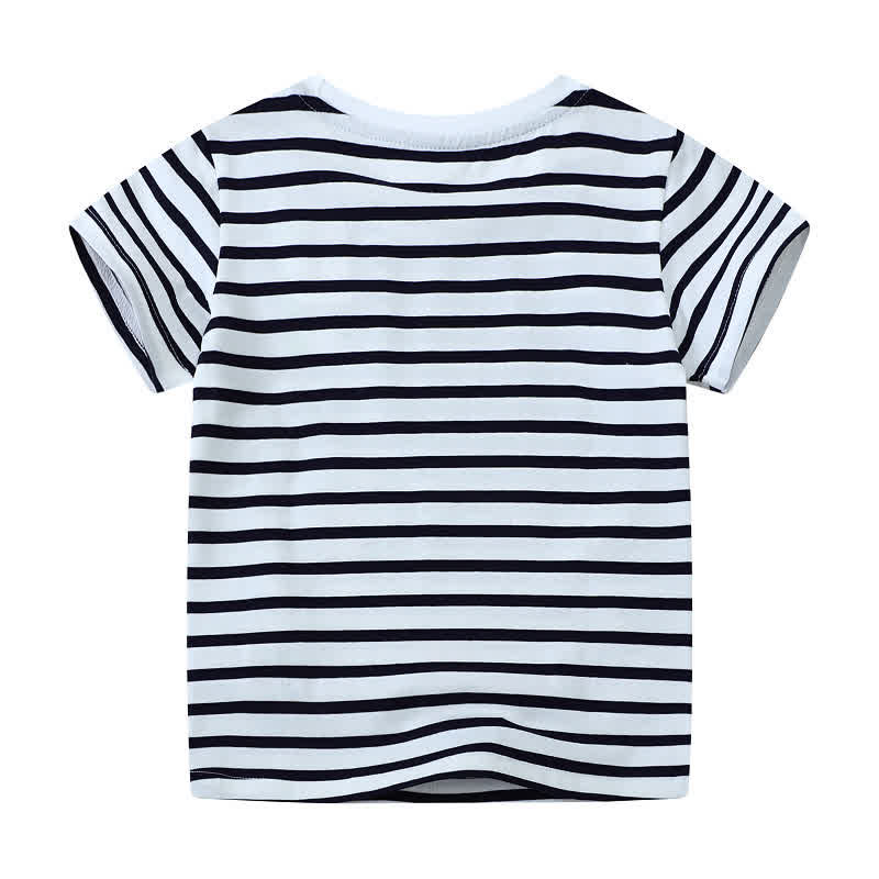 Toddler Boy Crabs Embroidered T-Shirt - image 2