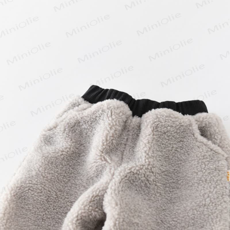 Baby Toddler Puppy Applique Fleece Pullover and Jogger 2-piece Set - image 8