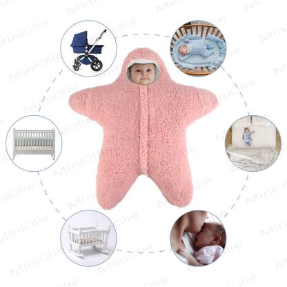 Baby Newborn Starfish Warm Sleeping Bag  - image 7