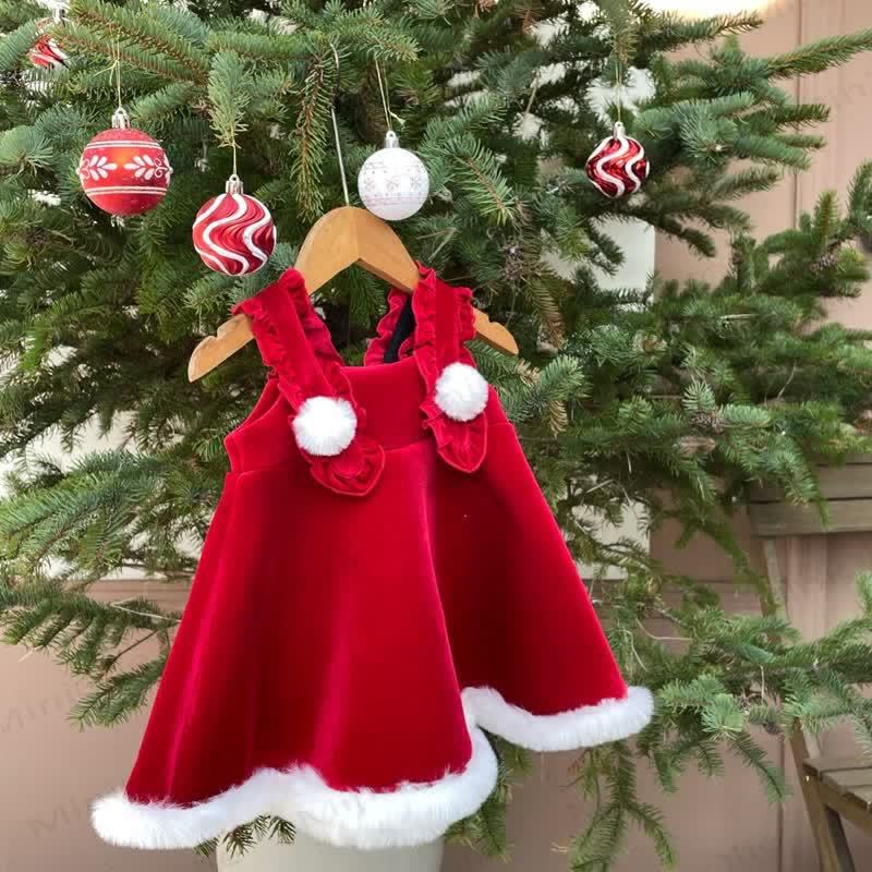 Baby Toddler Girl Christmas Sleeveless Dress - image 5