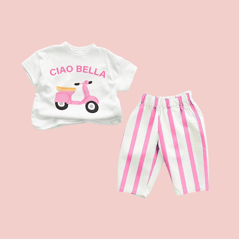 新品 son and daughter－Oli sets Two-piece Sets – MiniOlie
